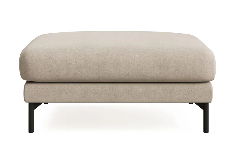 Menard Premium fodskammel i stof - Beige - Møbler - Stole & lænestole - Taburet & skammel - Puf
