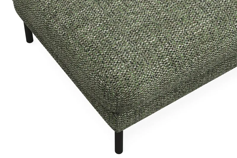 Menard Premium fodskammel i chenille - Grøn - Møbler - Stole & lænestole - Taburet & skammel - Puf