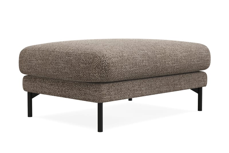 Menard Premium fodskammel i chenille - Brun - Møbler - Stole & lænestole - Taburet & skammel - Puf