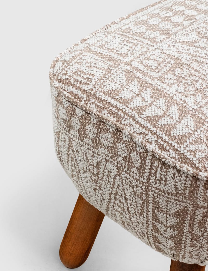 Merabe siddepuf 40 cm - Beige - Møbler - Stole & lænestole - Taburet & skammel - Ottoman