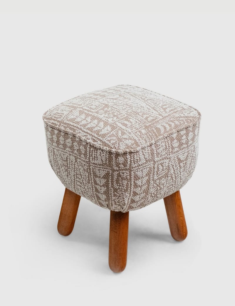 Merabe siddepuf 40 cm, Beige