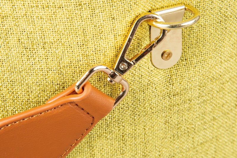 Micarone skammel - Gul / grøn - Møbler - Stole & lænestole - Taburet & skammel