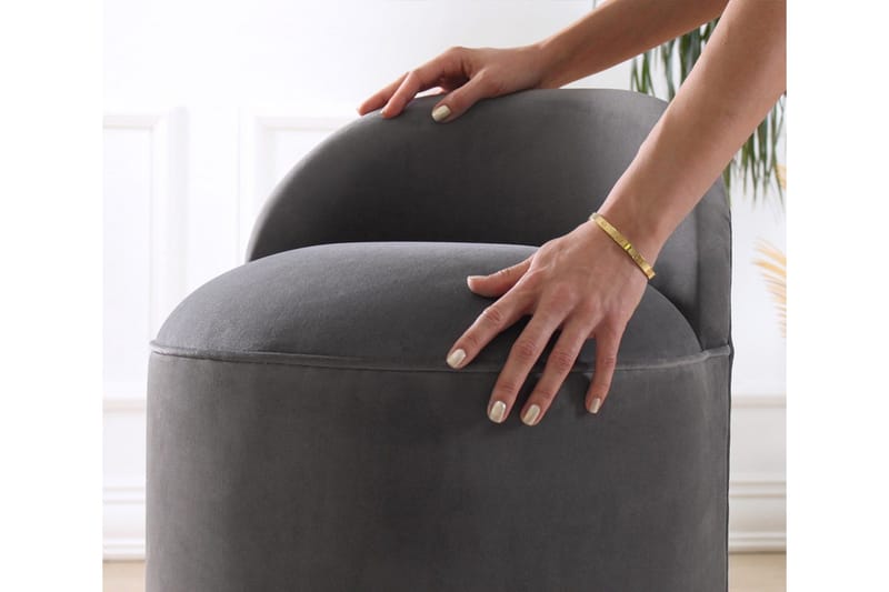 Murwillumbah Siddepuf 45 cm - Mørkegrå - Møbler - Stole & lænestole - Taburet & skammel - Ottoman