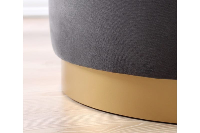 Murwillumbah Siddepuf 45 cm - Mørkegrå - Møbler - Stole & lænestole - Taburet & skammel - Ottoman