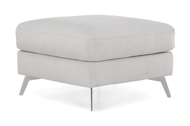 Ocean Lyx Puf, Beige Linned, Forkromede Ben