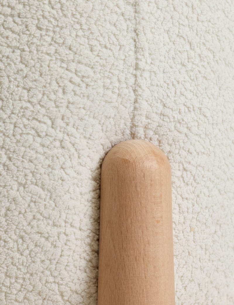 Orryn siddepuf 40 cm rund - Hvid - Møbler - Stole & lænestole - Taburet & skammel - Ottoman