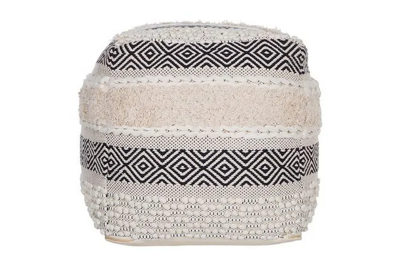 Abuzaid sædehynde 50x50 cm, Hvid