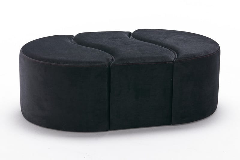 Alyasmin Ottoman - Sort - Møbler - Stole & lænestole - Taburet & skammel - Ottoman