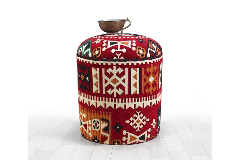 Amsterdam Siddepuf 40 cm - Flerfarvet - Møbler - Stole & lænestole - Taburet & skammel - Ottoman