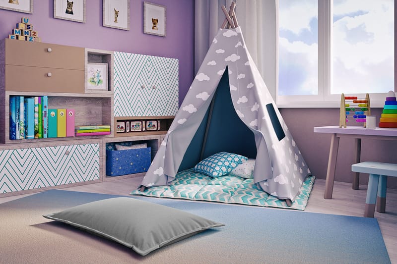 Anjara Ottoman 40 cm - Grå - Møbler - Stole & lænestole - Taburet & skammel - Ottoman