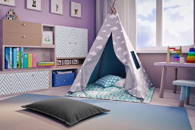 Anjara Ottoman 40 cm - Mørkegrå - Møbler - Stole & lænestole - Taburet & skammel - Ottoman