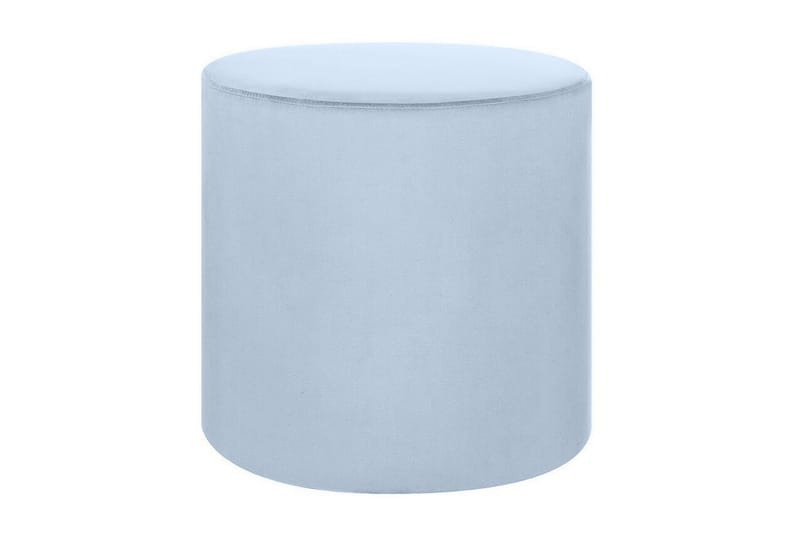 Anvend Puf Velour, Blå