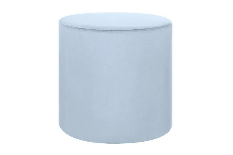 Anvend Puf Velour, Blå