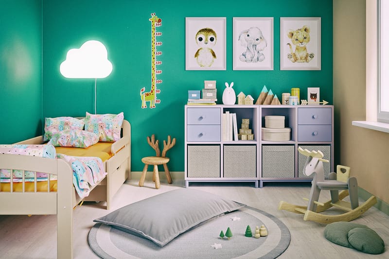 Arvinder Ottoman 30 cm - Grå - Møbler - Stole & lænestole - Taburet & skammel - Ottoman