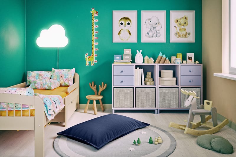 Arvinder Ottoman 30 cm - Marineblå - Møbler - Stole & lænestole - Taburet & skammel - Ottoman