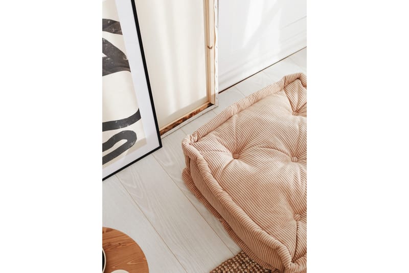 Biskuvi Puf 55 cm - Camel - Møbler - Stole & lænestole - Taburet & skammel - Ottoman