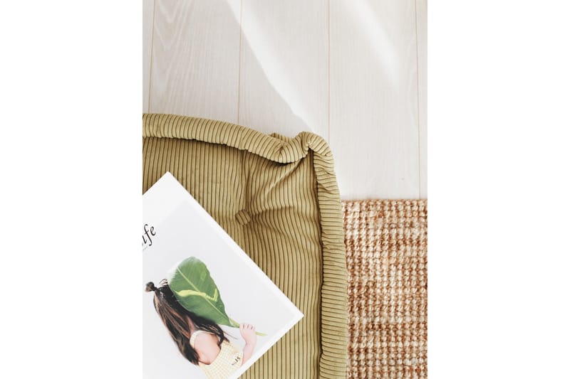 Biskuvi Puf 55 cm - Khaki - Møbler - Stole & lænestole - Taburet & skammel - Ottoman