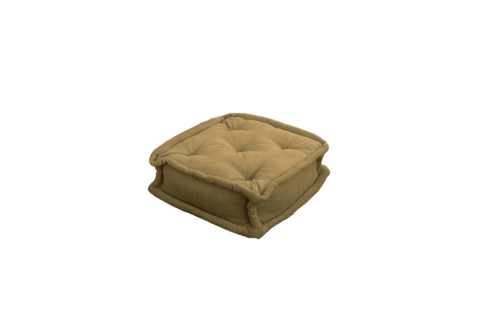 Biskuvi Puf 55 cm - Khaki - Møbler - Stole & lænestole - Taburet & skammel - Ottoman