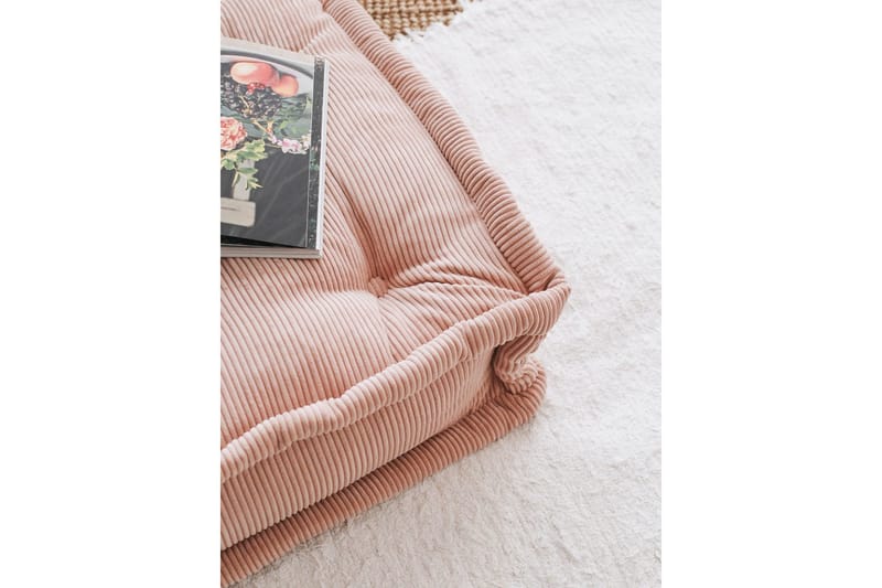 Biskuvi Puf 55 cm - Lyserød - Møbler - Stole & lænestole - Taburet & skammel - Ottoman