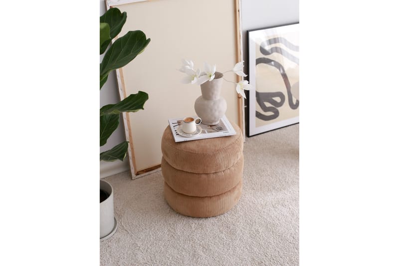 Boum Puf 40 cm - Camel - Møbler - Stole & lænestole - Taburet & skammel - Ottoman