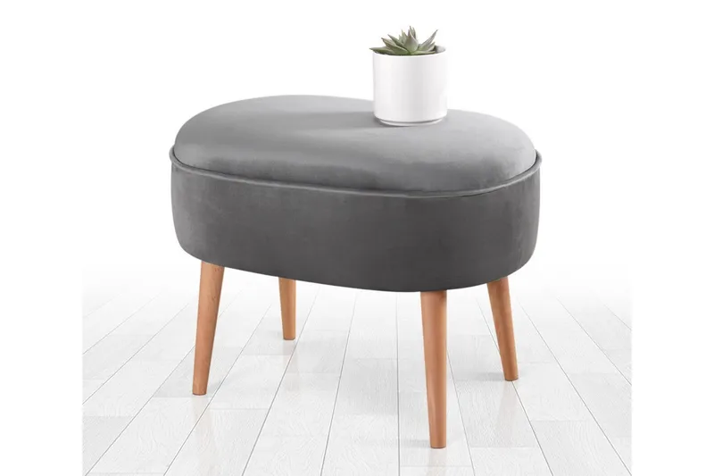 Bowie Siddepuf 63 cm, Grå