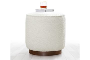 Braintree Sittpuff 42 cm Vit - Møbler - Stole & lænestole - Taburet & skammel - Ottoman