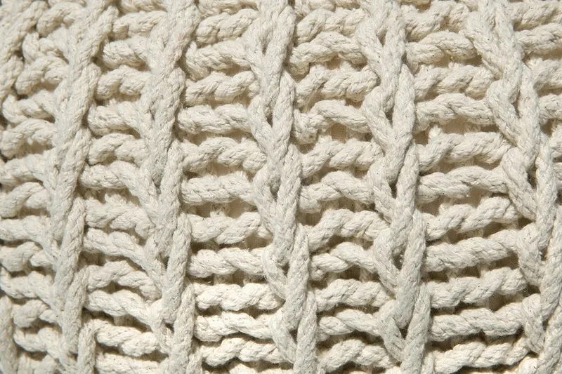 Conrad Ii sædehynde 50 cm - Beige - Møbler - Stole & lænestole - Taburet & skammel - Ottoman