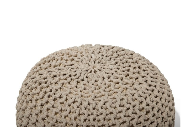 Conrad siddepuf 40 cm - Beige - Møbler - Stole & lænestole - Taburet & skammel - Ottoman