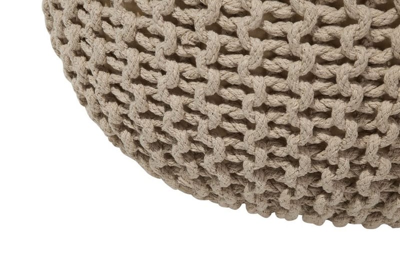 Conrad siddepuf 40 cm - Beige - Møbler - Stole & lænestole - Taburet & skammel - Ottoman