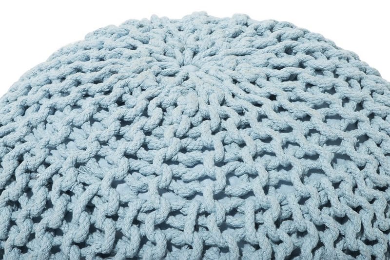 Conrad siddepuf 40 cm - Blå - Møbler - Stole & lænestole - Taburet & skammel - Ottoman