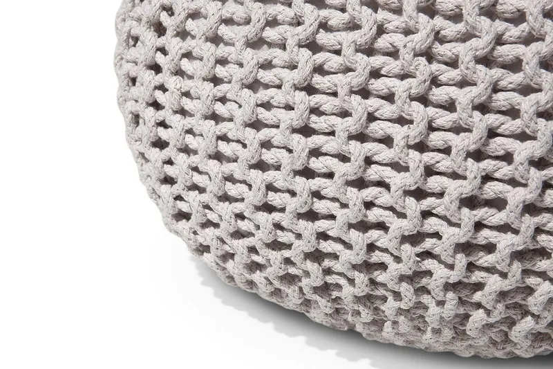 Conrad siddepuf 40 cm - Grå - Møbler - Stole & lænestole - Taburet & skammel - Ottoman