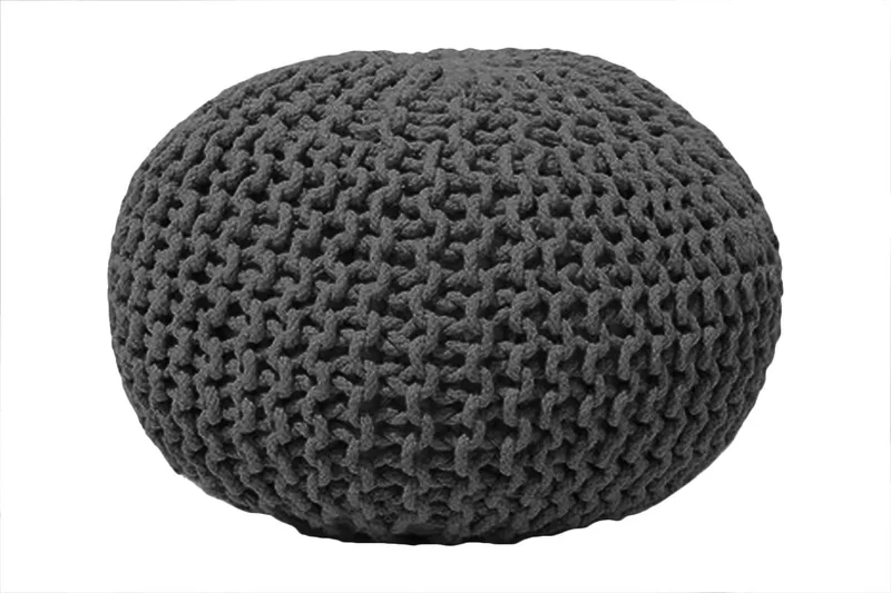 Conrad siddepuf 40 cm, Grå