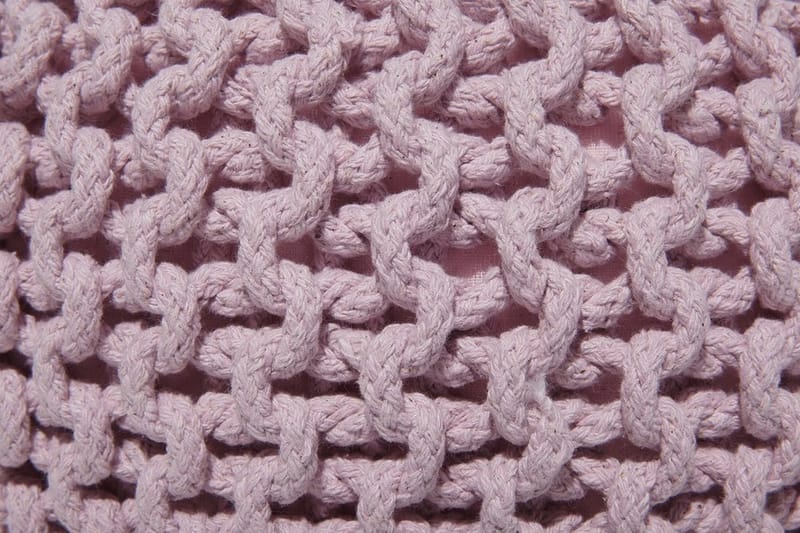 Conrad siddepuf 40 cm - Lyserød - Møbler - Stole & lænestole - Taburet & skammel - Ottoman