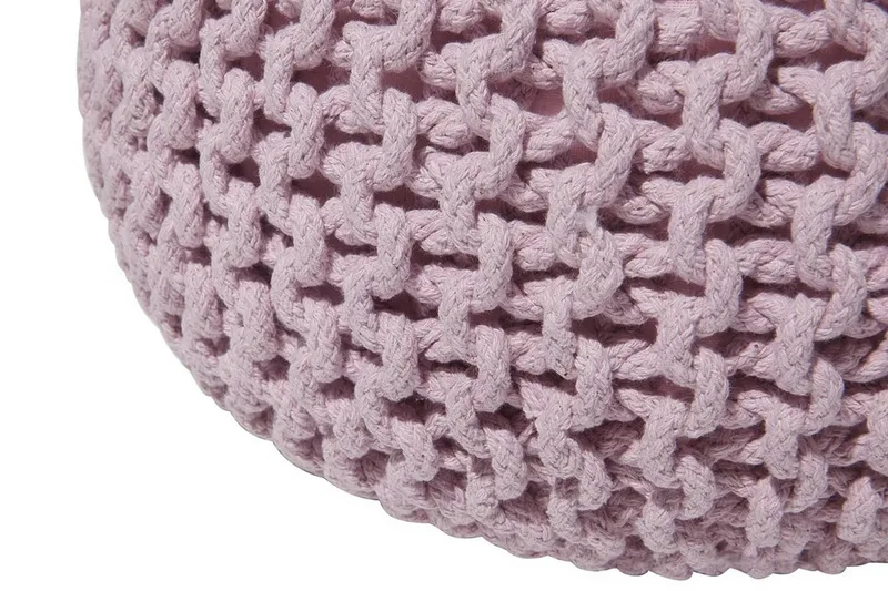 Conrad siddepuf 40 cm - Lyserød - Møbler - Stole & lænestole - Taburet & skammel - Ottoman