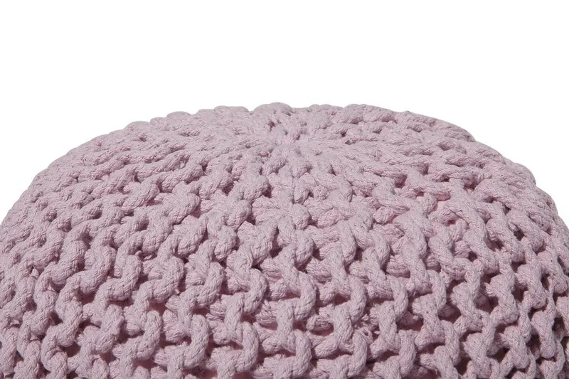 Conrad siddepuf 40 cm - Lyserød - Møbler - Stole & lænestole - Taburet & skammel - Ottoman