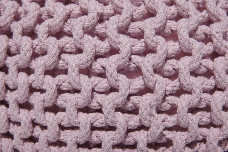 Conrad siddepuf 40 cm - Lyserød - Møbler - Stole & lænestole - Taburet & skammel - Ottoman