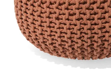 Conrad siddepuf 50 cm - Brun - Møbler - Stole & lænestole - Taburet & skammel - Ottoman