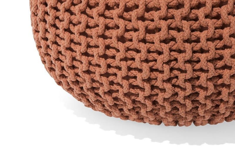Conrad siddepuf 50 cm - Brun - Møbler - Stole & lænestole - Taburet & skammel - Ottoman