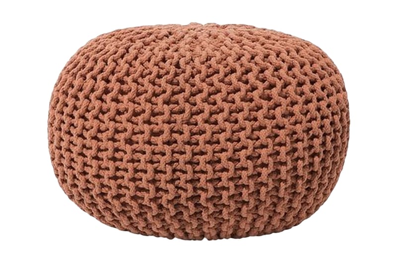 Conrad siddepuf 50 cm - Brun - Møbler - Stole & lænestole - Taburet & skammel - Ottoman