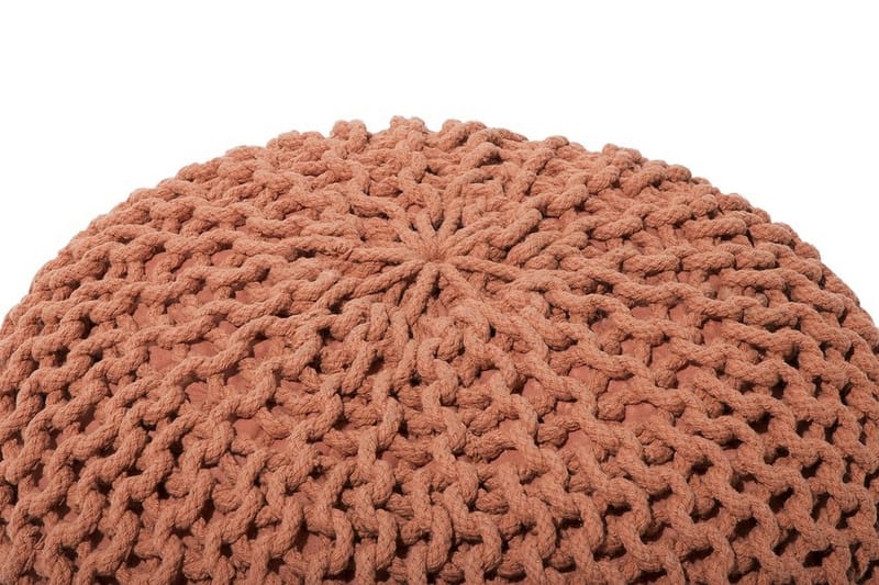 Conrad siddepuf 50 cm - Brun - Møbler - Stole & lænestole - Taburet & skammel - Ottoman