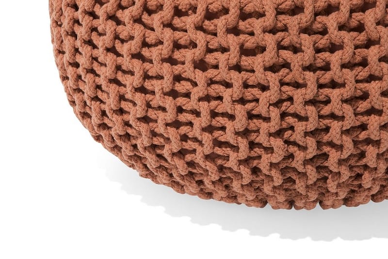 Conrad siddepuf 50 cm - Brun - Møbler - Stole & lænestole - Taburet & skammel - Ottoman