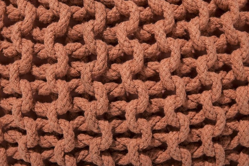 Conrad siddepuf 50 cm - Brun - Møbler - Stole & lænestole - Taburet & skammel - Ottoman