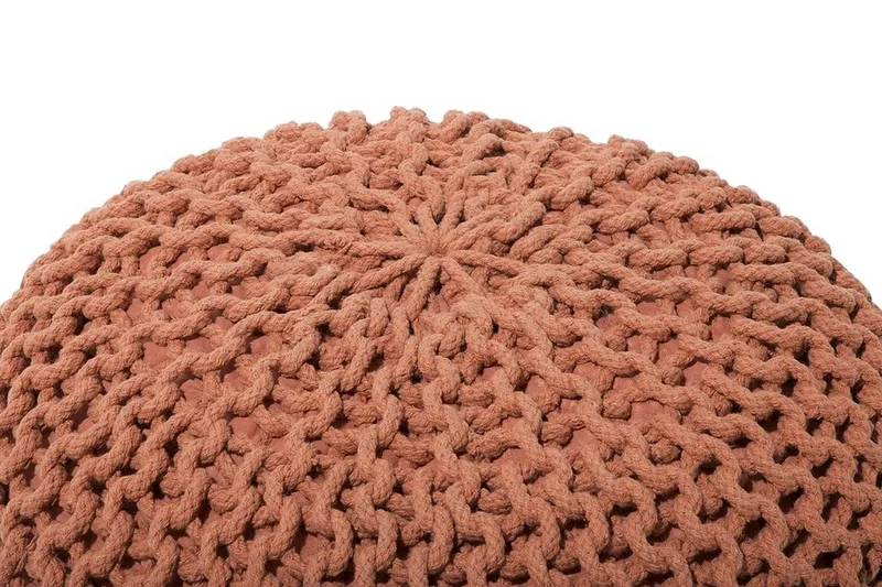 Conrad siddepuf 50 cm - Brun - Møbler - Stole & lænestole - Taburet & skammel - Ottoman