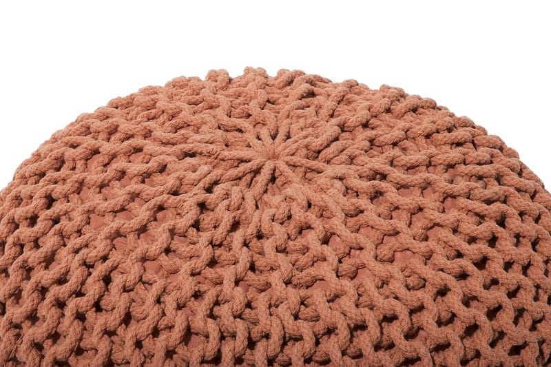 Conrad siddepuf 50 cm - Brun - Møbler - Stole & lænestole - Taburet & skammel - Ottoman