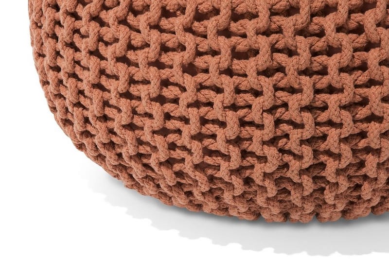 Conrad siddepuf 50 cm - Brun - Møbler - Stole & lænestole - Taburet & skammel - Ottoman