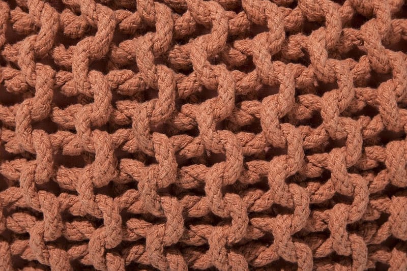 Conrad siddepuf 50 cm - Brun - Møbler - Stole & lænestole - Taburet & skammel - Ottoman