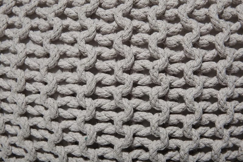 Conrad siddepuf 50 cm - Grå - Møbler - Stole & lænestole - Taburet & skammel - Ottoman