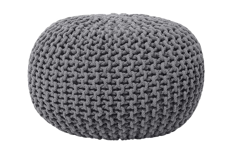 Conrad siddepuf 50 cm - Grå - Møbler - Stole & lænestole - Taburet & skammel - Ottoman