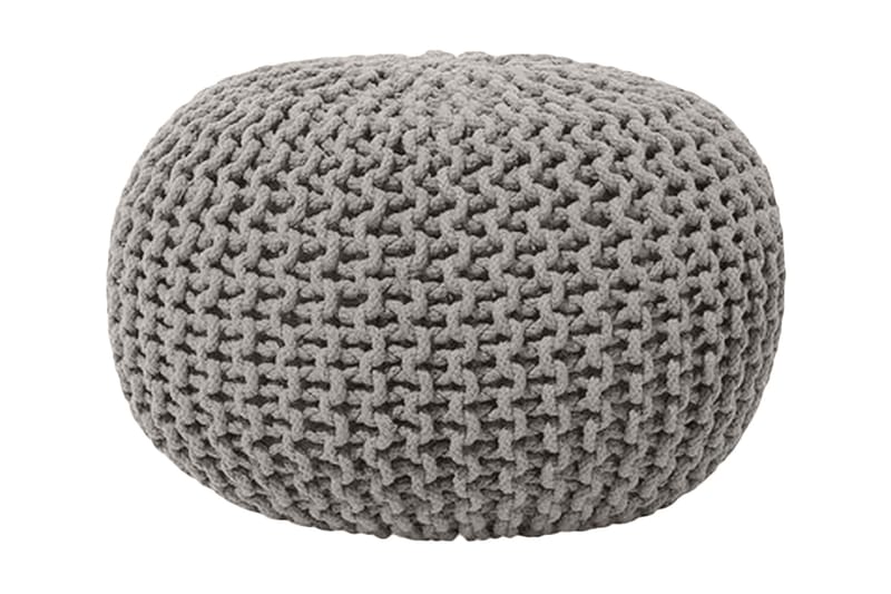 Conrad siddepuf 50 cm - Grå - Møbler - Stole & lænestole - Taburet & skammel - Ottoman