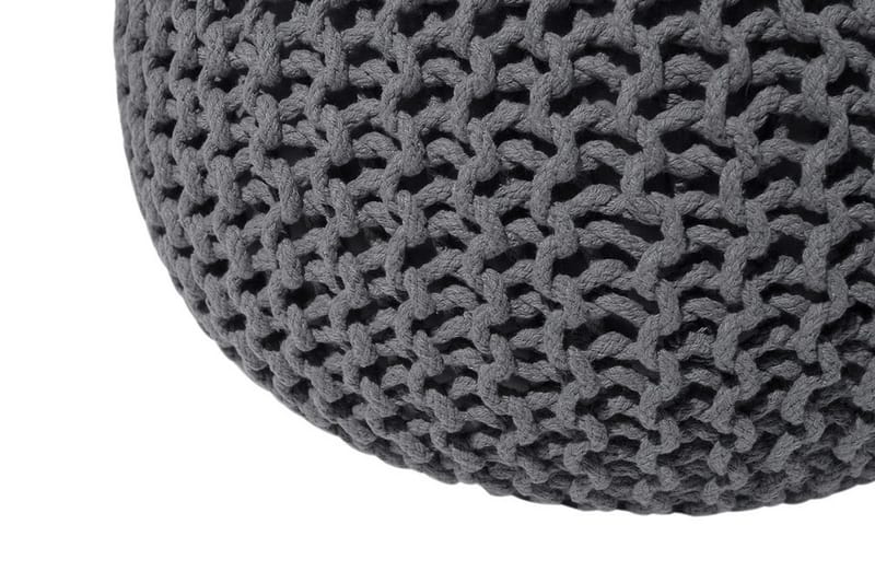 Conrad siddepuf 50 cm - Grå - Møbler - Stole & lænestole - Taburet & skammel - Ottoman